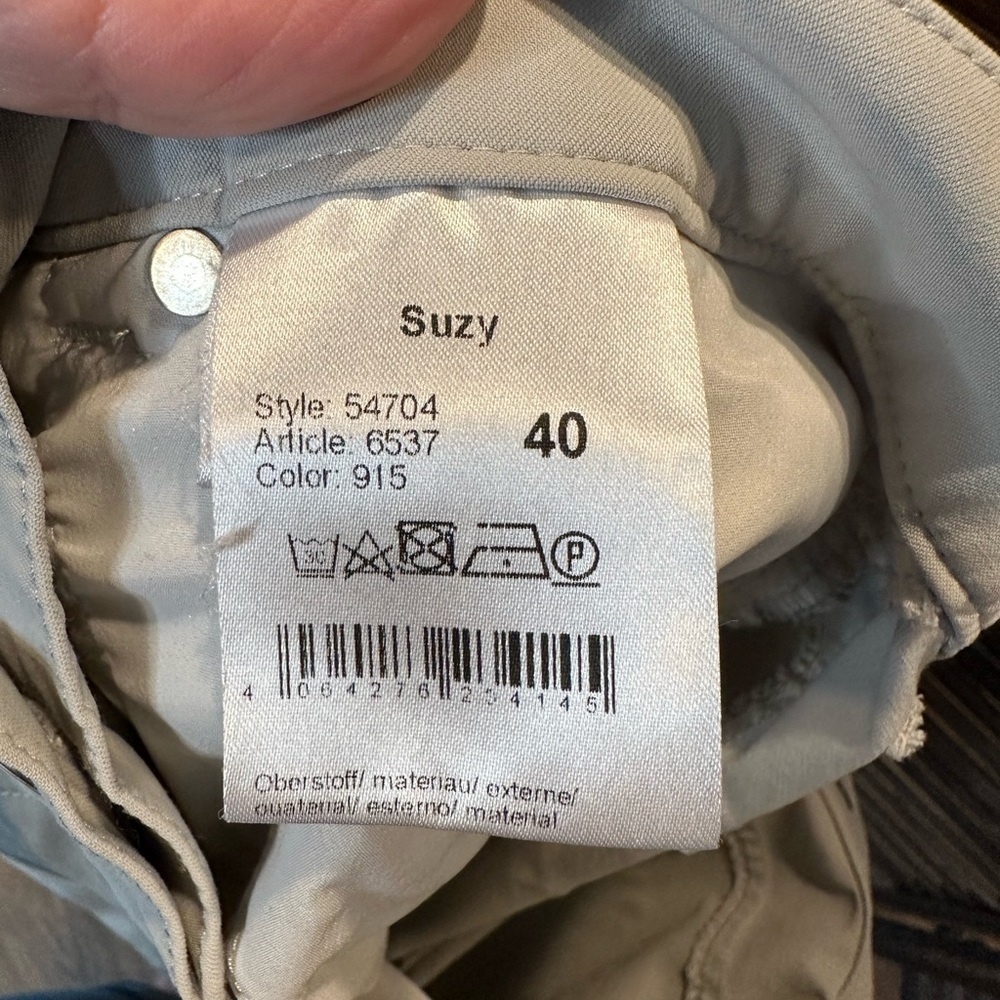 Raffaello Rossi Suzy Pant - Gray - Ankle - Picture 7 of 12